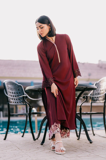 ABROO EMBROIDERED – 2 PIECE