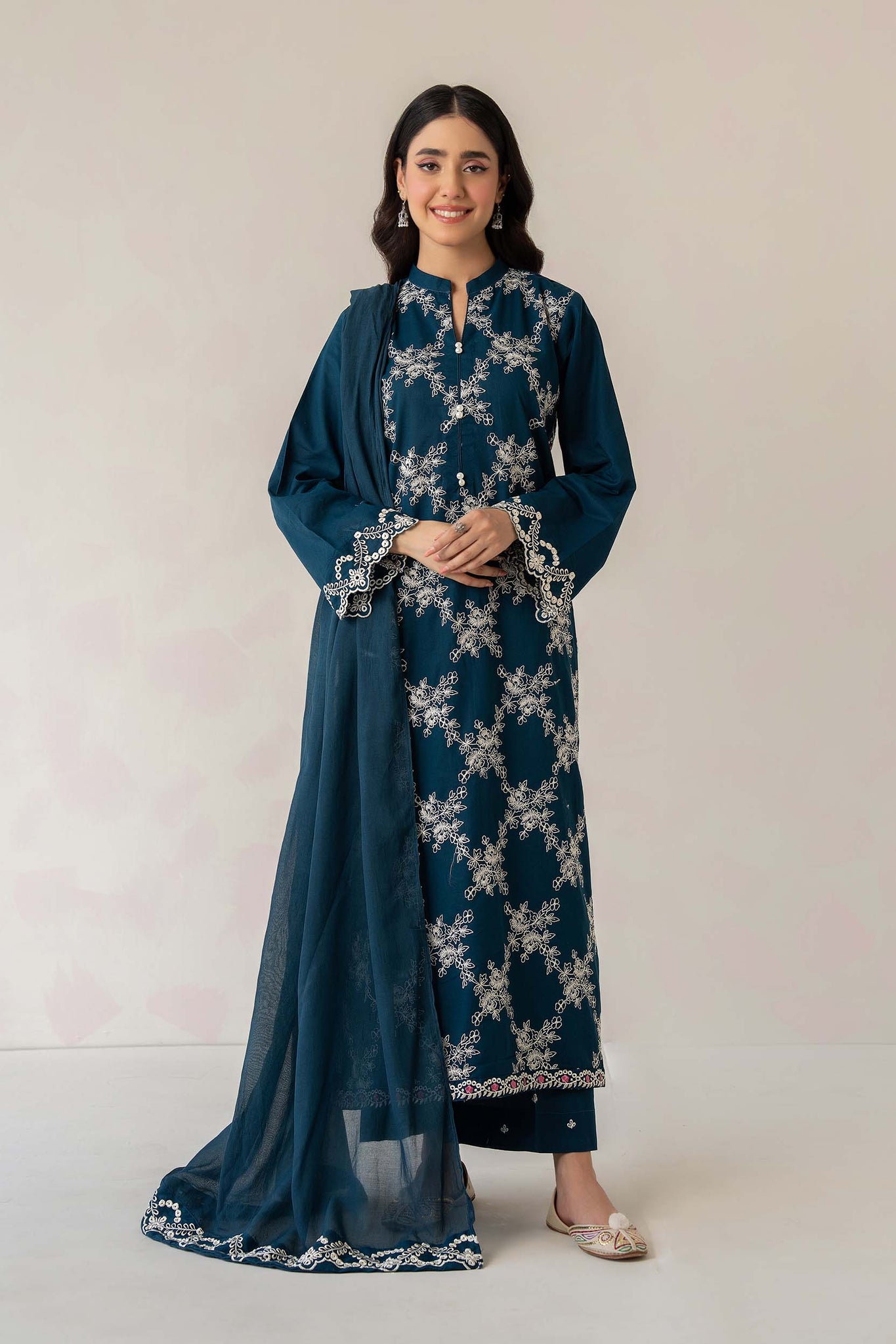MEERAB EMBROIDERED – 3 PIECE