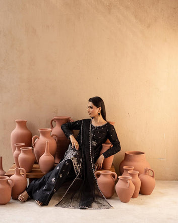 NOOR-E-SIYAH EMBROIDERED – 3 PIECE