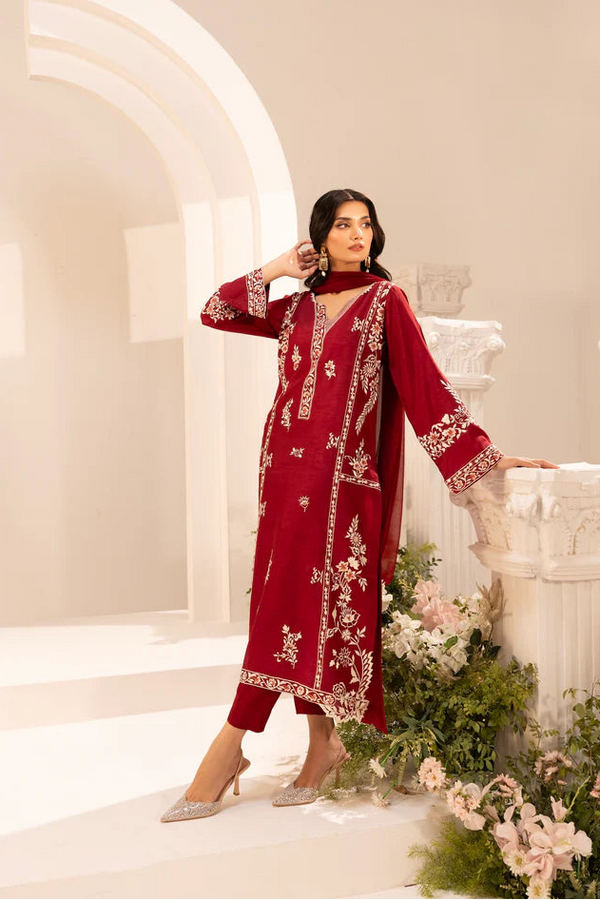 RUDABA EMBROIDERED – 3 PIECE
