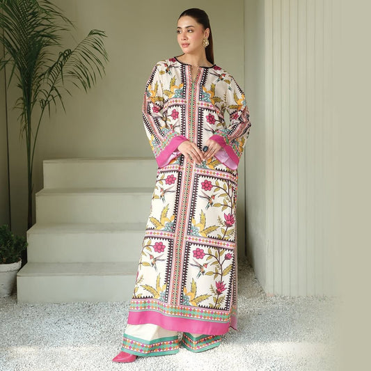 BLISS KHADDAR PRINTED 2-PIECE