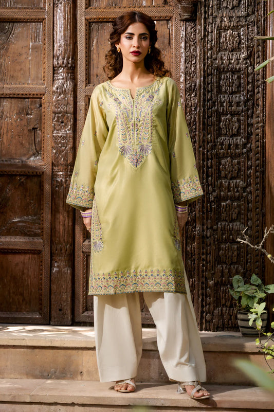 ZARQA EMBROIDERED – 2 PIECE