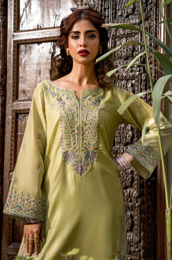 ZARQA EMBROIDERED – 2 PIECE