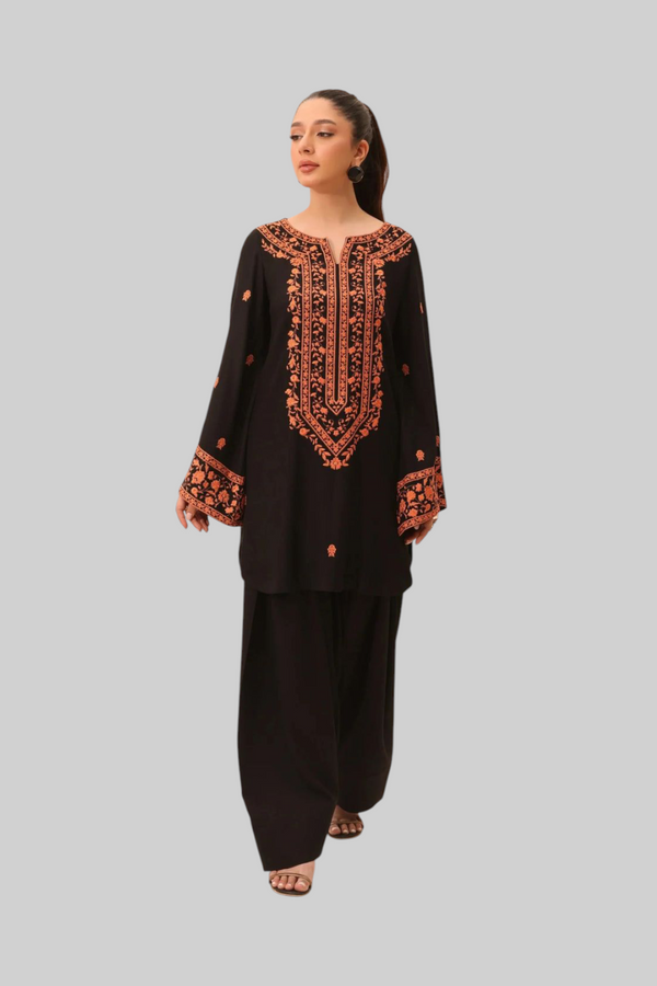 ZOUQ EMBROIDERED 2-PIECE