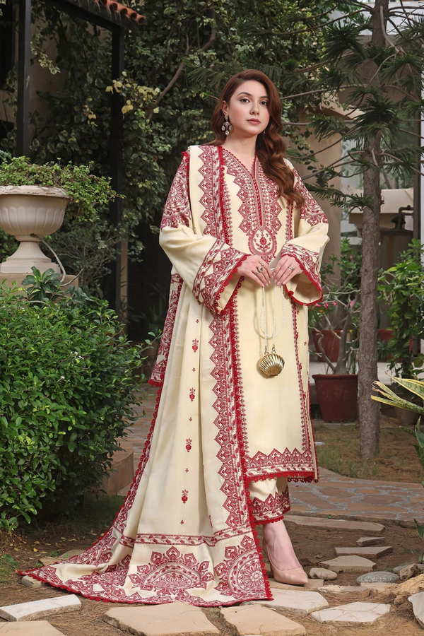 HEER EMBROIDERED – 3 PIECE